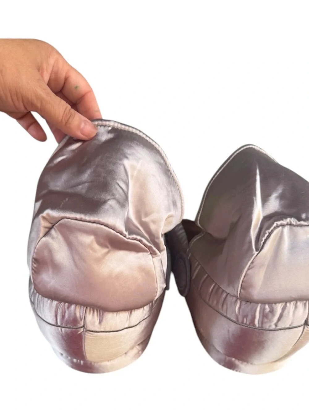GAP Star Wars Green and Brown Plush Slippers